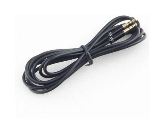 Аудио кабель Cablexpert 3.5 джек/3.5 джек, черный, 2м, блистер CCAB-02-35MM-2MB 