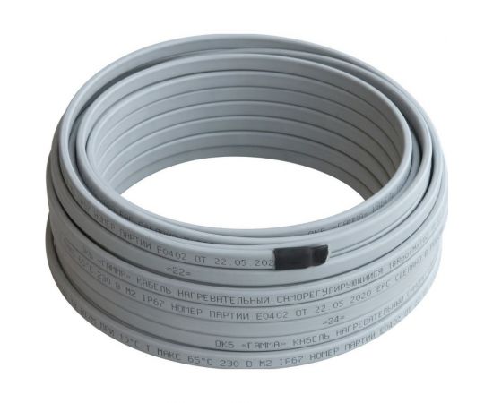 Греющий кабель для обогрева труб, водостоков и кровли RoofMate 32 Вт, длина 20 м 2243163 