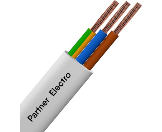 Провод Партнер-электро ПугВВ 3x1,5 гост (5м) P056G-03NP05MC-B005 
