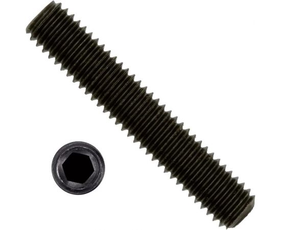 Винт Море-Метизов DIN 913, кл. пр. 12.9, оксид, M4x8 мм, 10 шт. VINT9134810M 