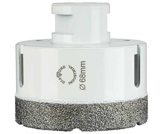 Коронка алмазная по керамограниту 68 мм, M14 на УШМ Diamond Industrial DIDKVP68M14 