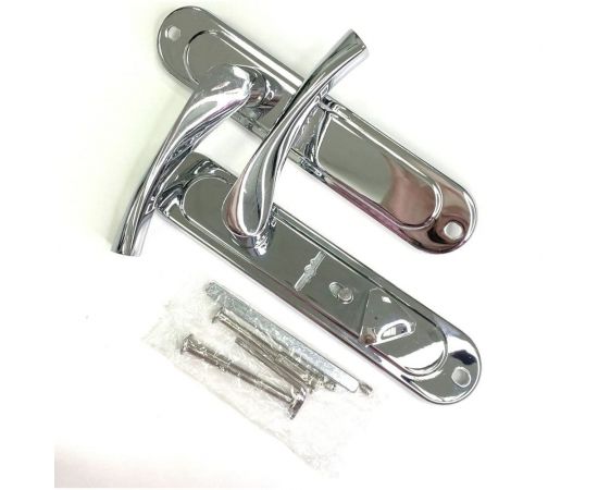 Ручка на планке VETTORE 42.323 AL R CP правая, алюминий, хром 20358 – изображение 2