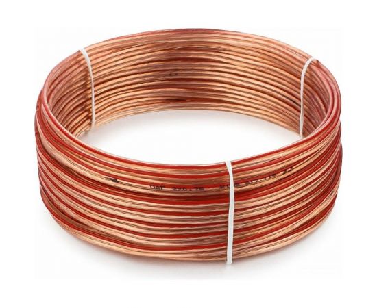 Прозрачный акустический кабель Cablexpert, 10 м, бухта CC-TC2x0,75-10M – изображение 2