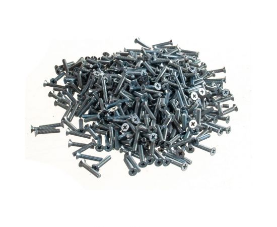 Потайной винт с метр. резьбой крепежная техника DIN 965, 3x16, 1500 шт 493610 БК – изображение 2