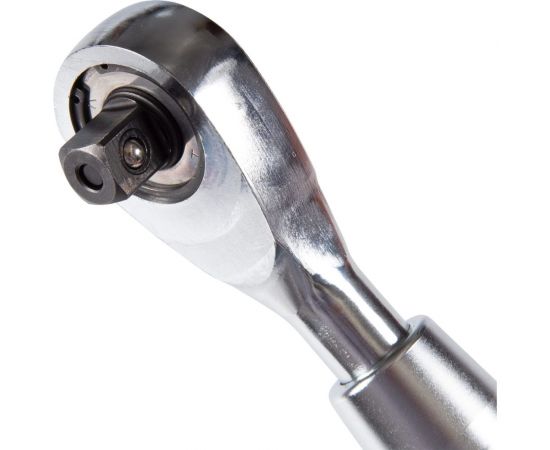 Флажковая трещотка KING TONY 1/2"", 550 мм, 90 зубцов, фиксатор, телескопическая 4773-22GS – изображение 3