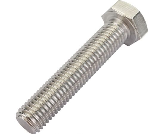 Болт Bohrer М14x70 нерж. сталь А2, DIN 933, 20 шт. DIN933-А2-14/70-20 – изображение 3