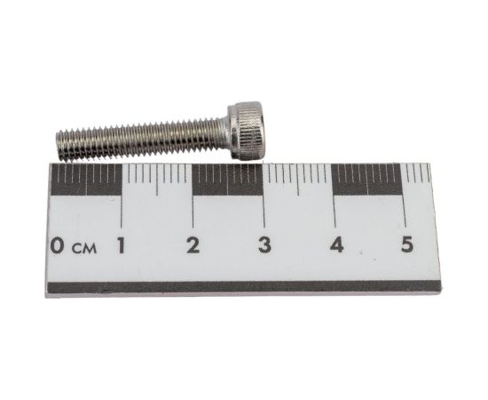 Винт Insparion с цилиндрической головкой, внутренний шестигранник, М5x25, нержавеющая сталь А2, din 912, 10 шт. С1-00001024 – изображение 4