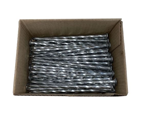 Винтовые гвозди Steelfix 4,0x100 цинк 1кг (118 шт) ГВЦ401001 – изображение 4