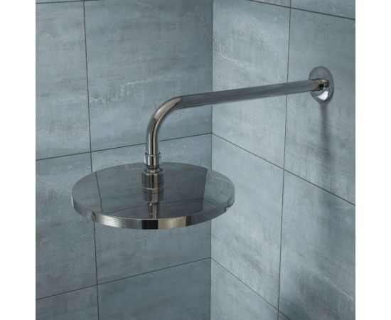 Душевая насадка IDDIS верхняя, круглая, хром, optima home OPH25CPi64 – изображение 4