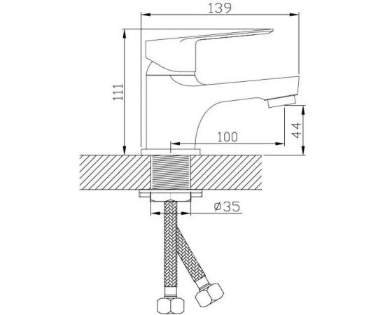 Набор смесителей Diadonna 3в1 D80-900119 – изображение 5