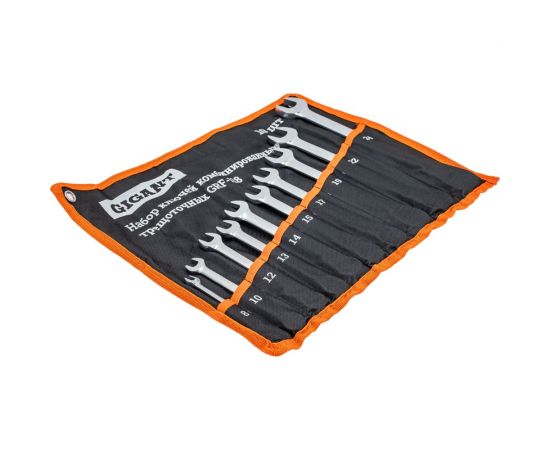 Набор комбинированных трещоточных ключей 10 шт Gigant grf-118 – изображение 5