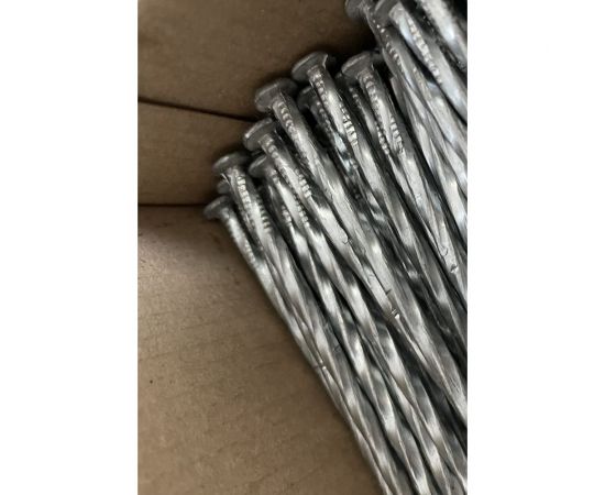Винтовые гвозди Steelfix 4,0x100 цинк 1кг (118 шт) ГВЦ401001 – изображение 5