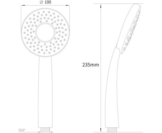 Лейка для душа AV Engineering AVSSS-031 – изображение 6