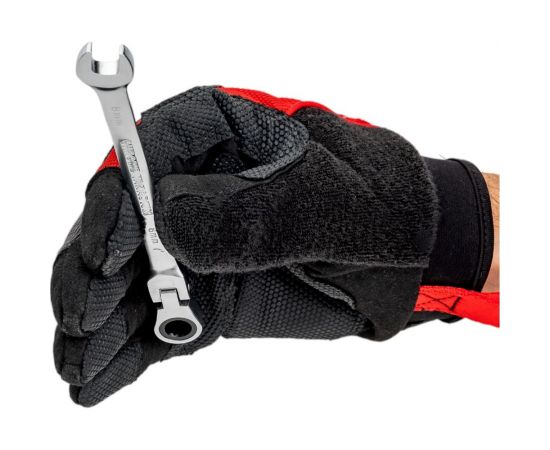 Комбинированный трещоточный шарнирный ключ 8 мм Gigant grf-130 – изображение 6