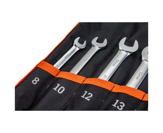 Набор комбинированных трещоточных ключей 10 шт Gigant grf-118 – изображение 7