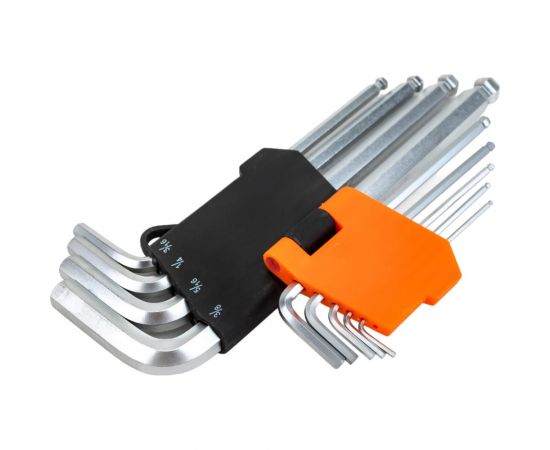 Набор шестигранных дюймовых ключей 9 шт Gigant grf-121 – изображение 8