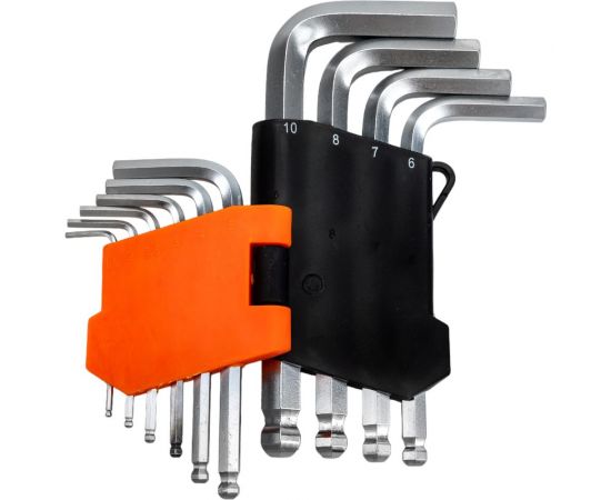 Набор шестигранных коротких ключей 10 шт Gigant grf-122 – изображение 8