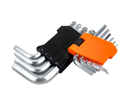 Набор шестигранных коротких ключей 10 шт Gigant grf-122 – изображение 10