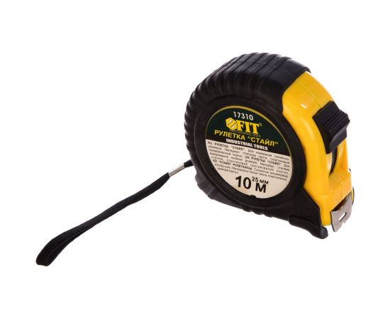 Рулетка Профи Стайл 10 м х 25 мм FIT 17310 