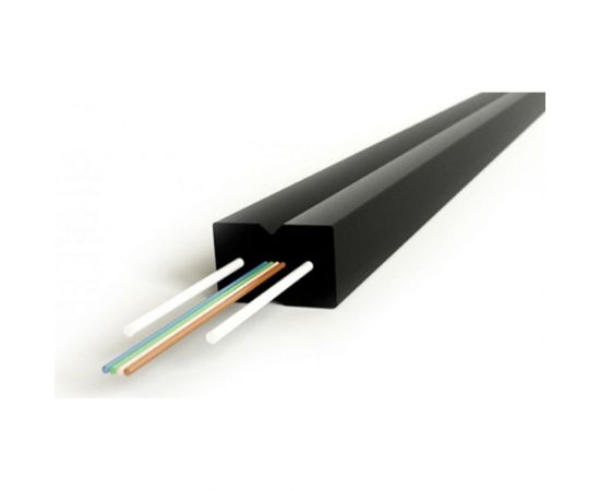 Волоконно-оптический кабель Hyperline FO-FTTH-IN-9S-8-LSZH-BK 9/125 (SMF-28 Ultra) одномодовый 358924 
