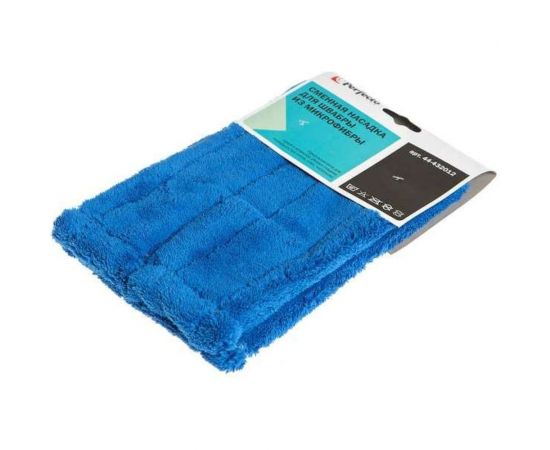 Сменная насадка для швабры из микрофибры PERFECTO LINEA синяя 44-432012 