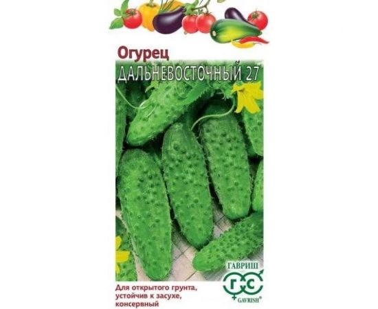 Огурец ГАВРИШ Дальневосточный 27 0.5 г 001384 