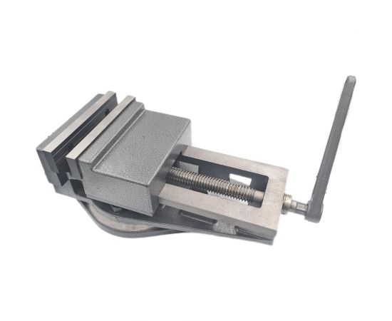 Станочные тиски TORNERI с открытым винтом поворотные L губок 200 мм, серия QB200 045769 