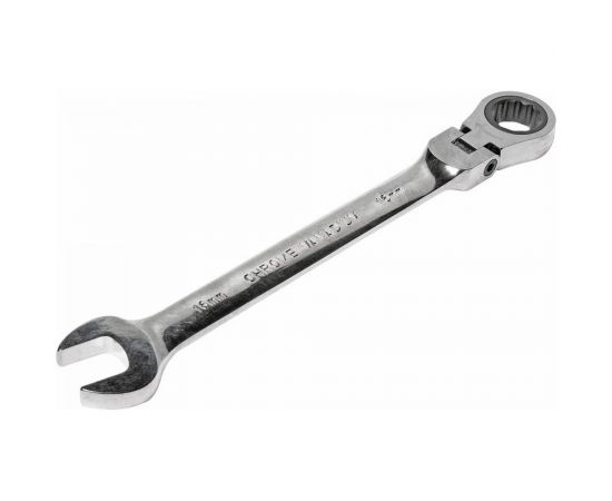 Комбинированный трещоточный шарнирный ключ 16мм JTC-3456 