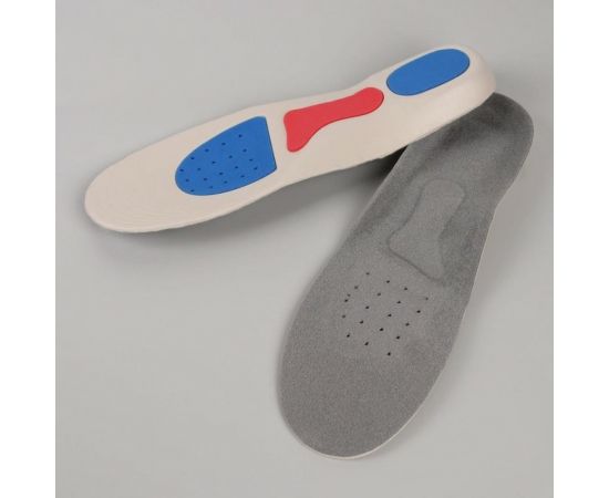 Универсальные спортивные стельки ONLITOP размер 41-46, серые ОТ 1866823 