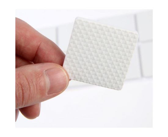 Мебельная накладка ТУНДРА квадратная, размер 38х38 мм, 8 шт, полимерная, цвет белый 3609861 – изображение 12
