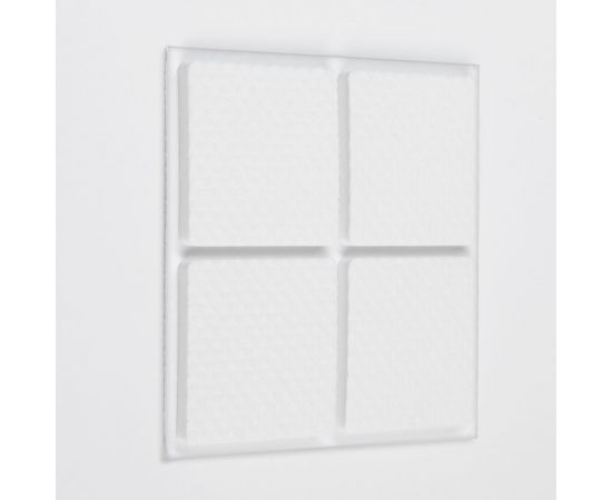 Мебельная накладка ТУНДРА квадратная, размер 38х38 мм, 8 шт, полимерная, цвет белый 3609861 – изображение 14