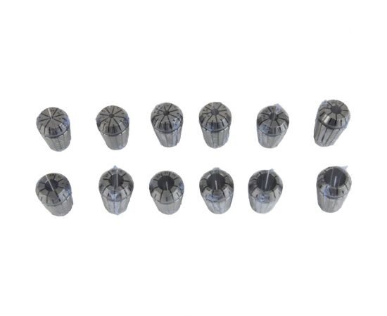 Набор цанг STANDARD ER20-SET-12, 12 предметов, 2-13 мм DeBever DB-S-ER20SET12 – изображение 2