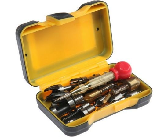 Набор сверл с зенковкой 23 шт ТУНДРА 7139568 – изображение 2