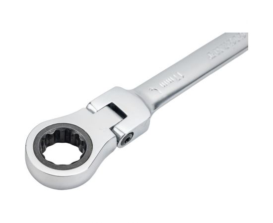 Комбинированный трещоточный шарнирный ключ 17 мм Gigant grf-136 – изображение 3