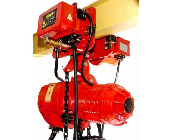 Цепная передвижная таль OCALIFT 02-02S г/п 2 тонны, высота 4,5м, 380в OCA0202ST45m – изображение 3