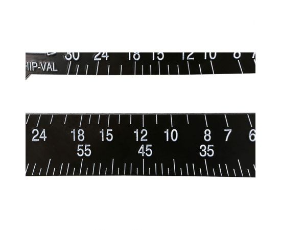 Угольник Sturm 300мм, алюминиевый сплав, чёрная оксидация, белая шкала, 2020-07-300 – изображение 4