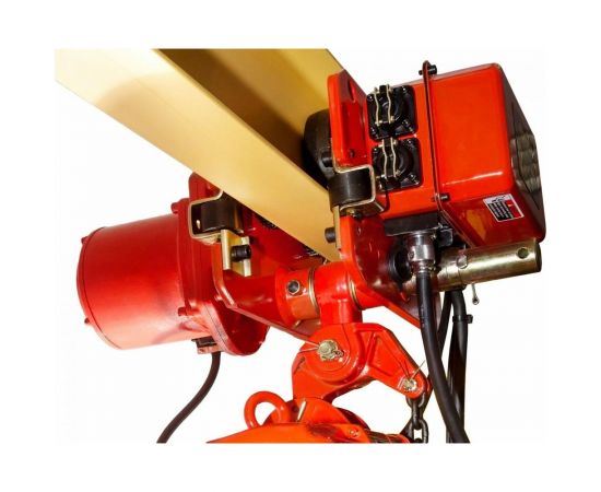 Цепная передвижная таль OCALIFT 02-02S г/п 2 тонны, высота 4,5м, 380в OCA0202ST45m – изображение 4