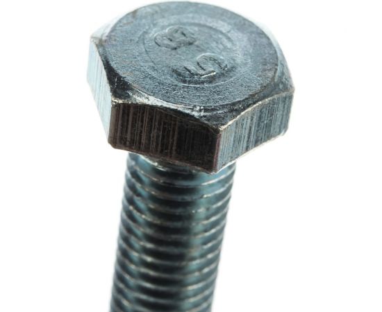 Болт с шестигранной головкой в комплекте с гайкой, шайбой, шайбой пружинной, ЗУБР, МАСТЕР, 303436-08-060 – изображение 4