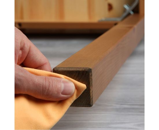 Мебельная накладка ТУНДРА квадратная, размер 38х38 мм, 8 шт, полимерная, цвет белый 3609861 – изображение 5