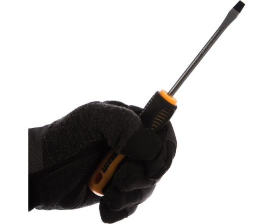 Шлицевая отвертка REXANT SL 6х100 мм, двухкомпонентная рукоятка 12-6430 – изображение 6