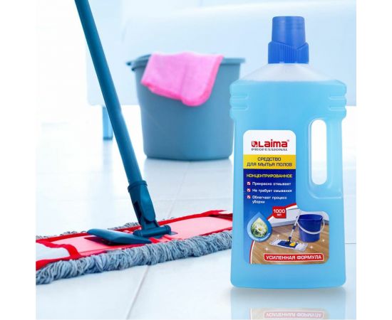 Средство для мытья пола ЛАЙМА PROFESSIONAL Утренняя свежесть, УСИЛЕННАЯ ФОРМУЛА, 1кг 604796 – изображение 6