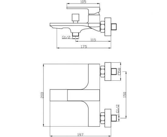 Душевая система Orange белая M04-300w – изображение 6