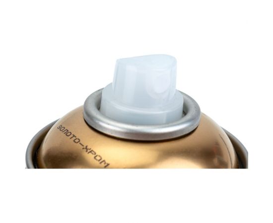 Эмаль DETON с зеркальным и металлическим эффектом, золото-хром, аэрозоль 520 мл DTN-A70690 – изображение 6