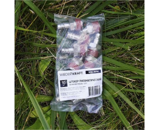 Штекер быстроразъемного соединения (10 шт; рапид EURO - 1/2""M) WIEDERKRAFT WDK-84PM – изображение 8