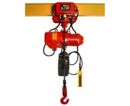 Цепная передвижная таль OCALIFT 02-02S г/п 2 тонны, высота 4,5м, 380в OCA0202ST45m – изображение 9