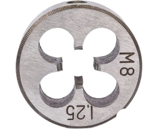 Плашка в пластиковом футляре ЭВРИКА M08x1,25-25мм ER-00812P 