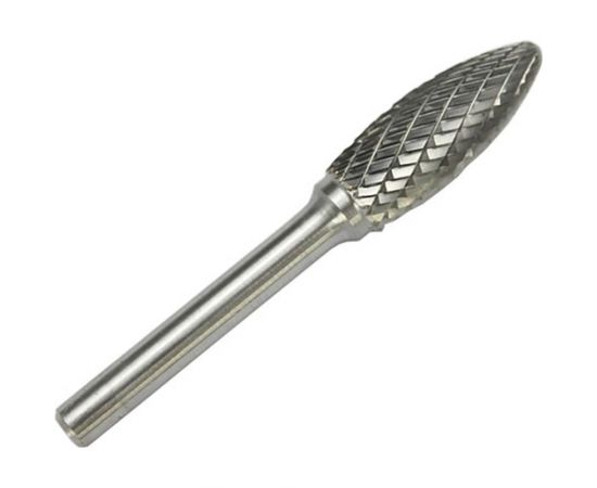 Борфреза твердосплавная в форме пламени тип HFLH ROTORICA H0618Х06 