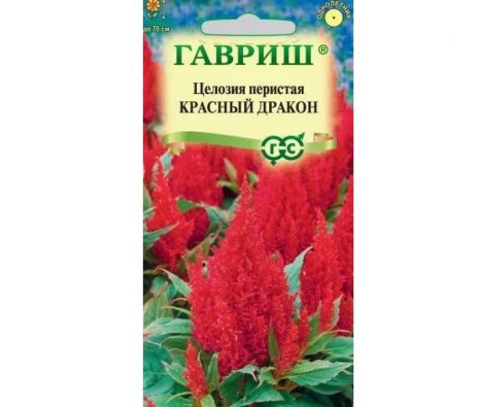 Семена ГАВРИШ Целозия Красный дракон перистая 0,05 г 1071858306 