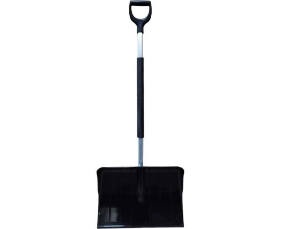 Снеговая лопата-скрепер LWI Богатырь поликарбонат 520x375мм черная LWI-Л19 