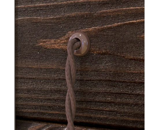 Силовой кабель Retro Electro ретро, 2х1,5, коричневый, длина бухты 20 2254726 – изображение 13